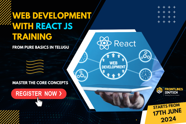 Web Development with React JS - June 2024
